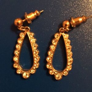 Gold earrings